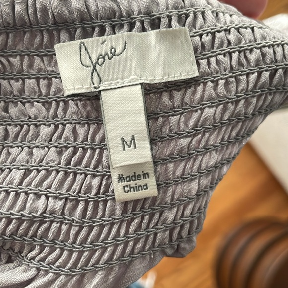 Joie gray and pink print mini skirt. Size M. - Picture 6 of 8